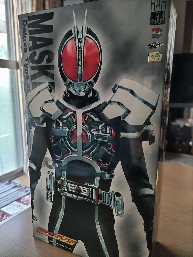 超リアル！メディコムトイＲＡＨ 仮面ライダーファイズ アクセルフォーム　完品