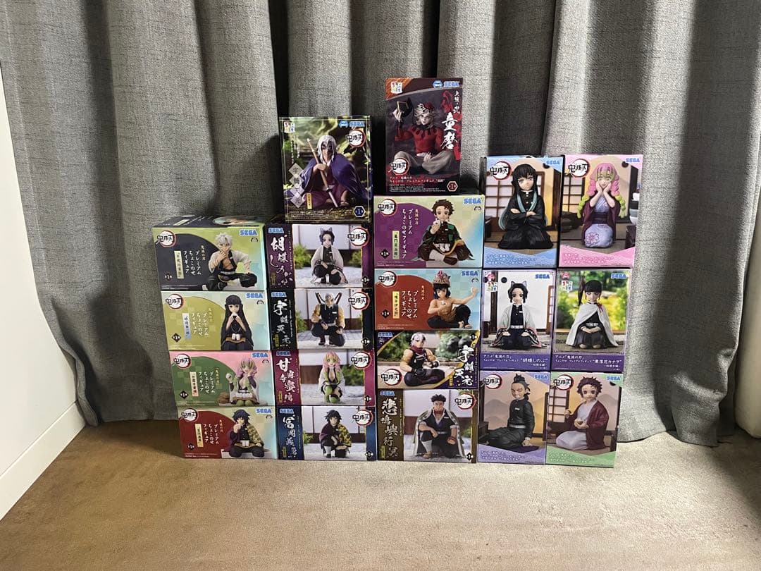 鬼滅の刃　ちょこのせプレミアムフィギュア　20体　まとめ売り　柱稽古　刀鍛冶の里