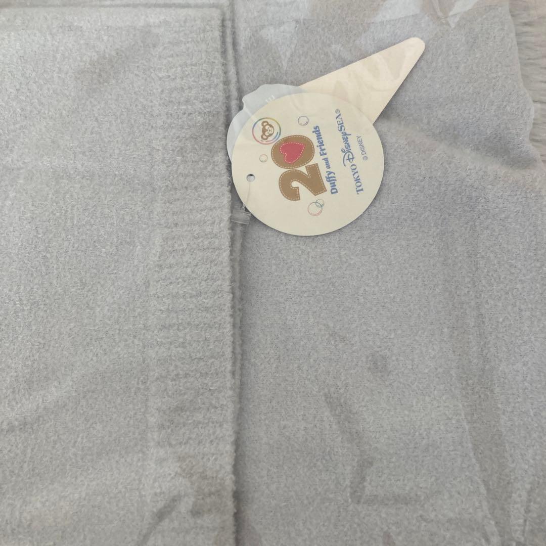 新品タグ付　ニットブランケット　ダッフィーアンドフレンズ　ジェラートピケ