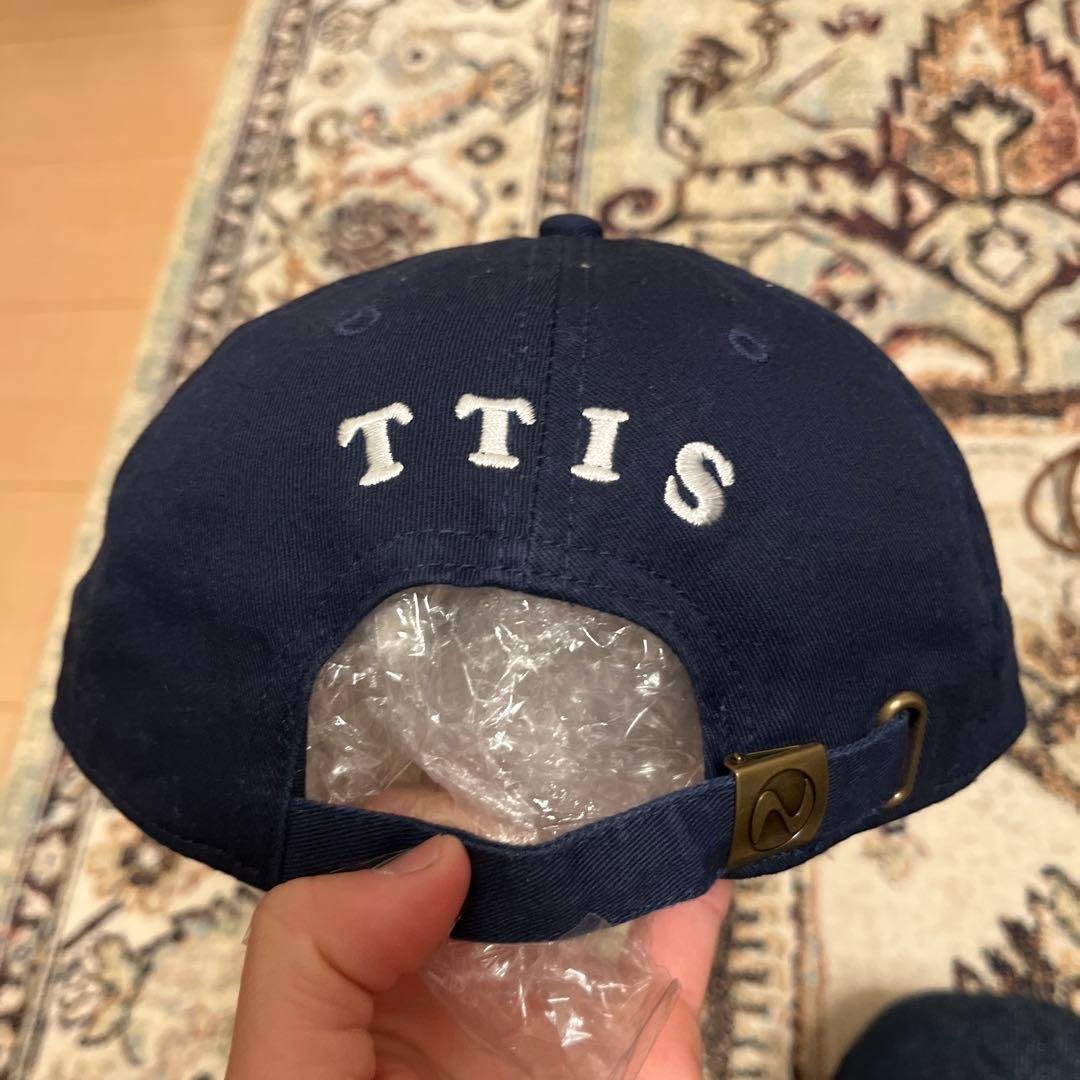 宇ち多゛キャップ　ネイビー　うちだ　帽子　濃紺　ZORN着用