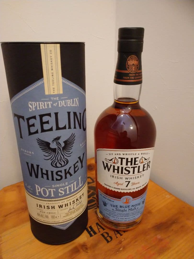 Teeling & The Whistler 7年 セット