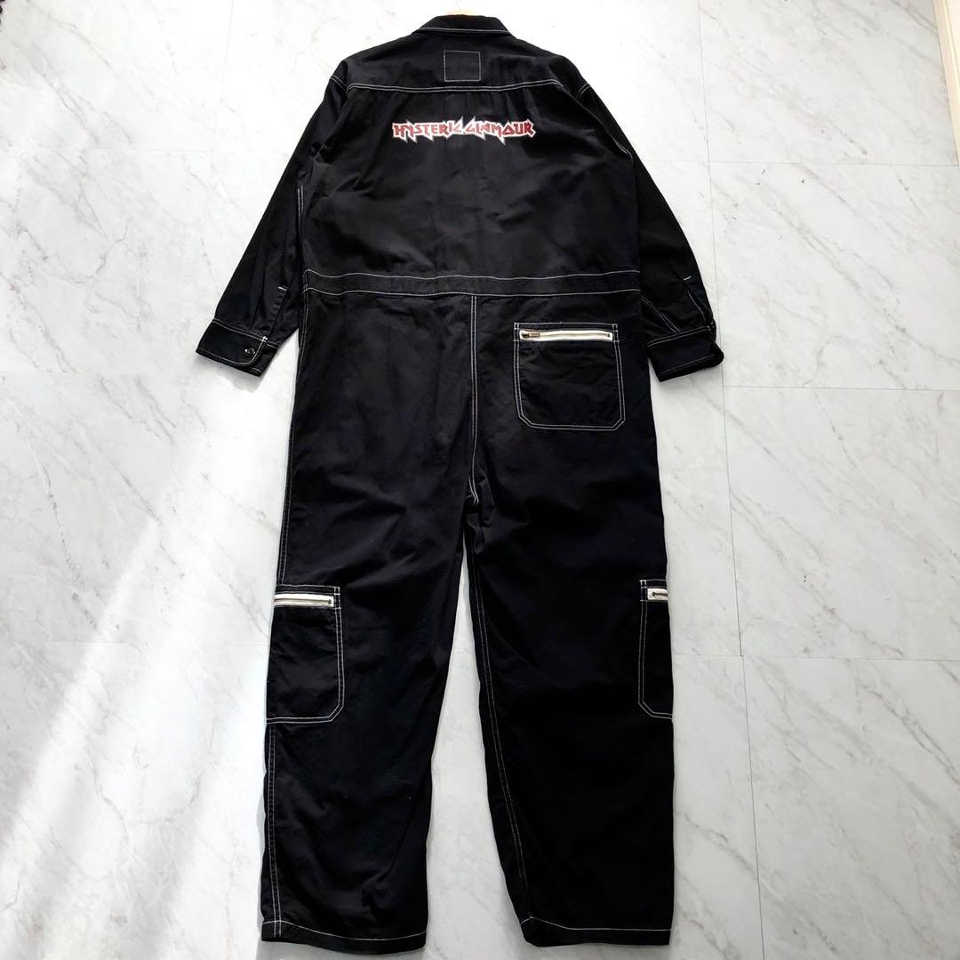 【極美品】HYSTERIC GLAMOUR ツナギ デビルガール ブラック L