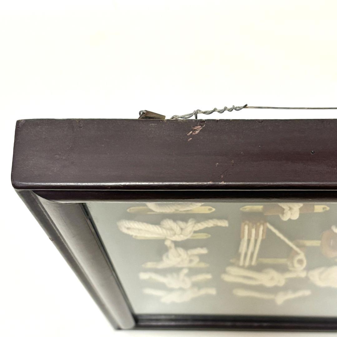 ノットボード　ロープノット　ロープノット額　マリン壁飾り