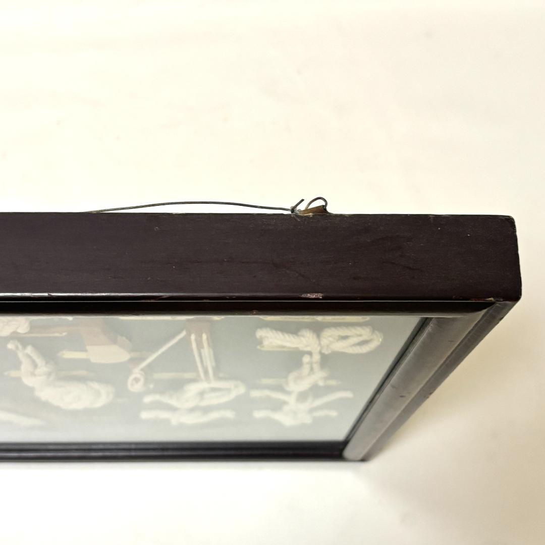 ノットボード　ロープノット　ロープノット額　マリン壁飾り