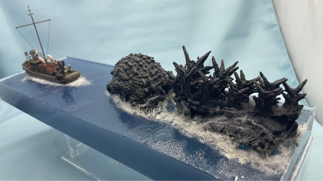 ゴジラー1.0 マイナスワン　ジオラマ　がんばれ新生丸