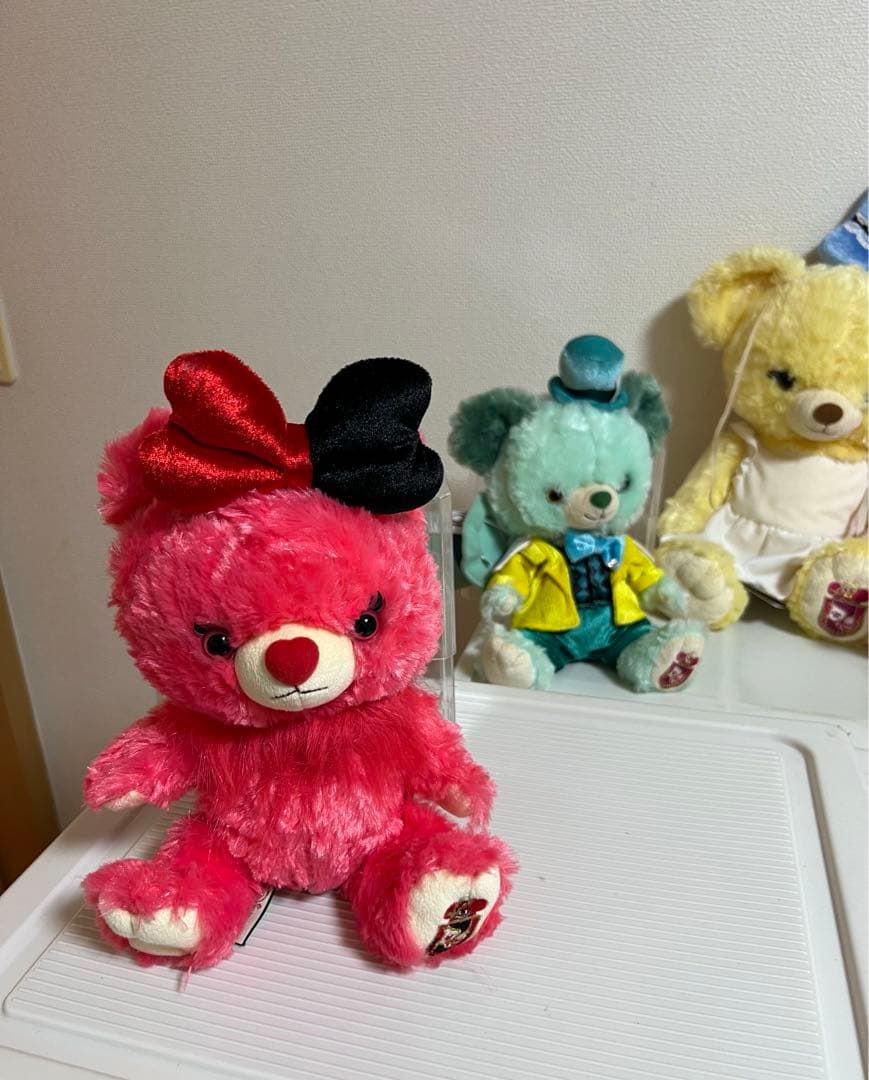 ユニベアシティのぬいぐるみセット（ミントティー、レッドベリー、アリス）