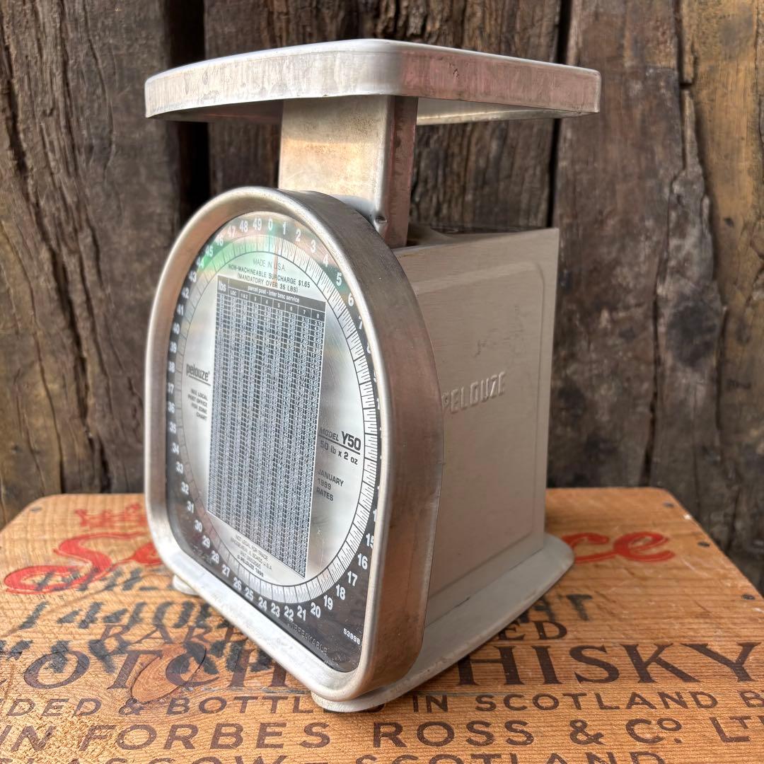 【1990s USA vintage】Pelouze スケール　はかり　郵便局