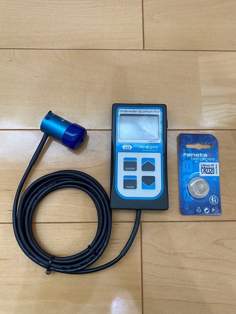 アクアリウム用 PARセンサー　Apogee MQ-510