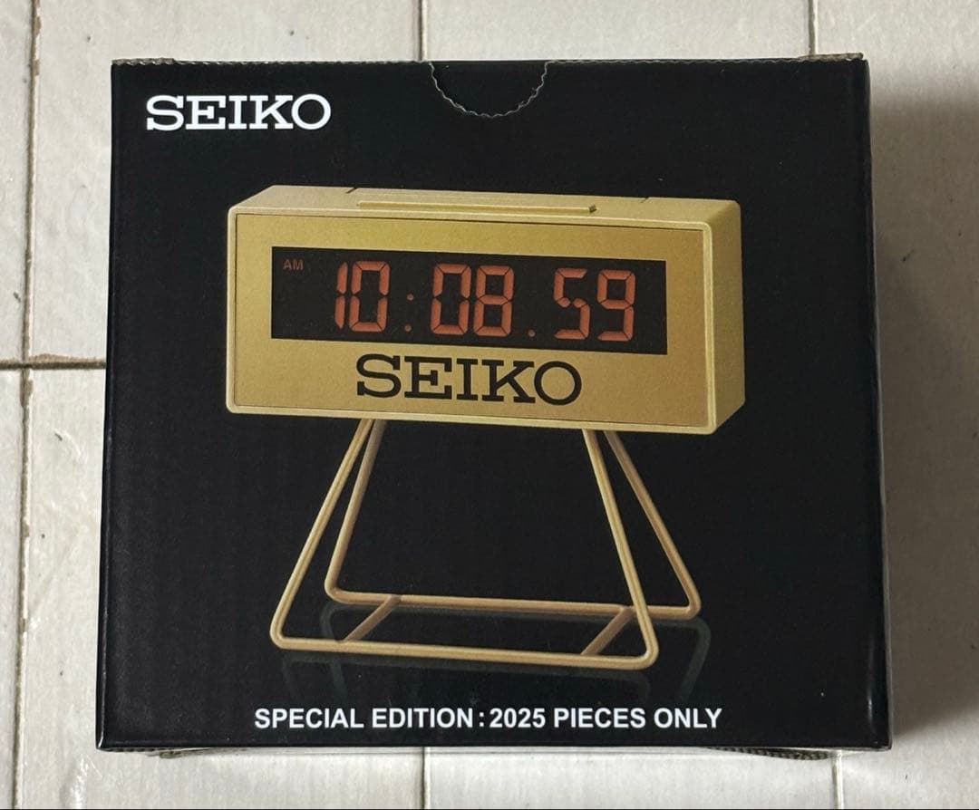 SEIKO ミニスポーツタイマークロック 東京2025世界陸上 限定モデル