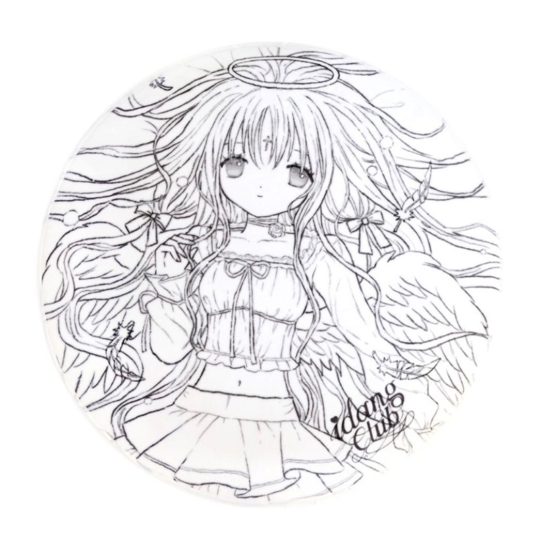 文房具・ステーショナリー idang club milkyheart circle rug