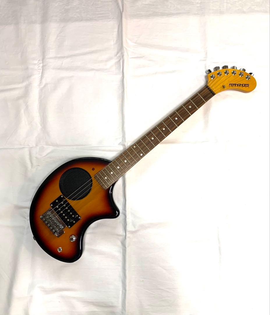 美品❣️ FERNANDESエレキギター サンバースト ギターケース付