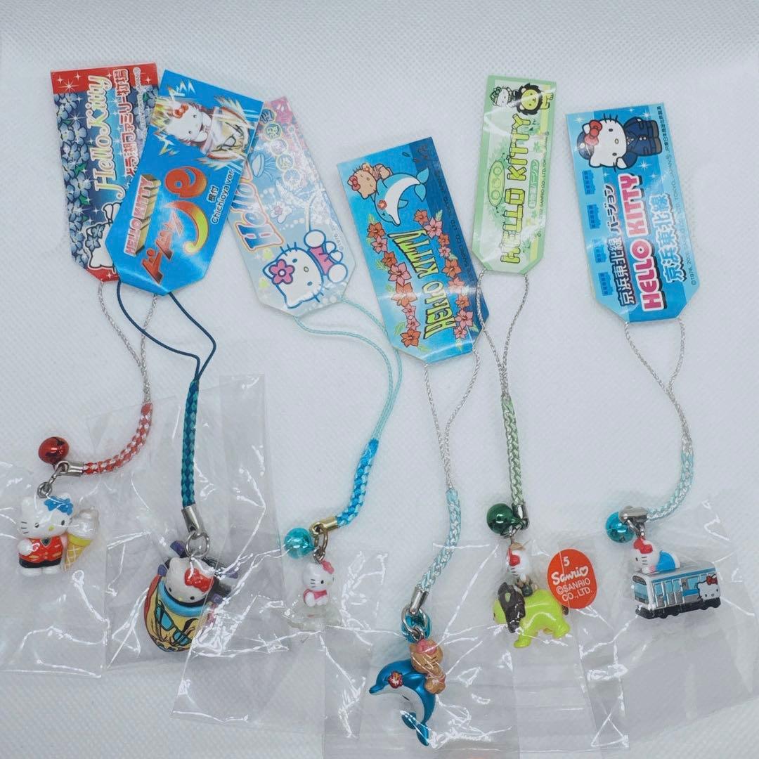 ハローキティ ご当地キティ　レアストラップ6本セット