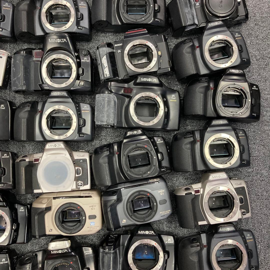 【メ3】計40個 MINOLTA 一眼レフ フィルムカメラ まとめ売り ジャンク