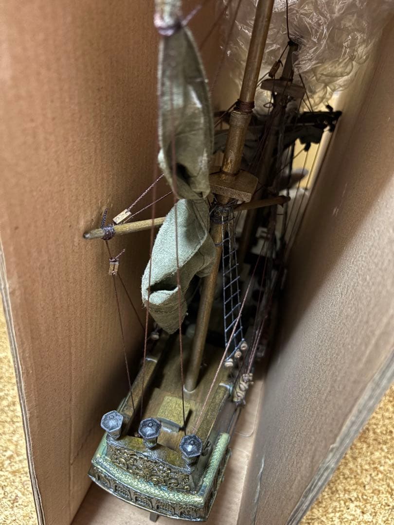 d*3様 パイレーツ オブ カリビアン ブラックパール号 レプリカ 模型 フィギ