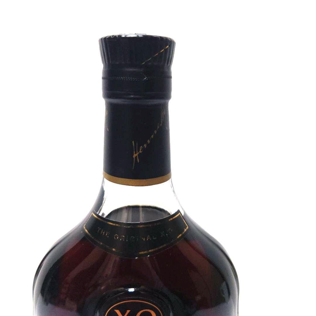 ヘネシー XO 黒キャップ クリアボトル コニャック