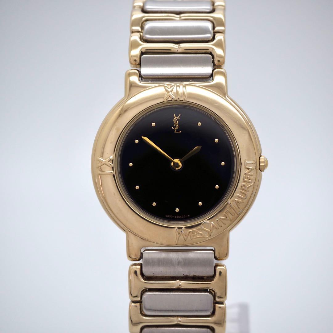 専用328 稼働【美品】イヴサンローラン　メンズ　レディース　ブラック　ゴールド