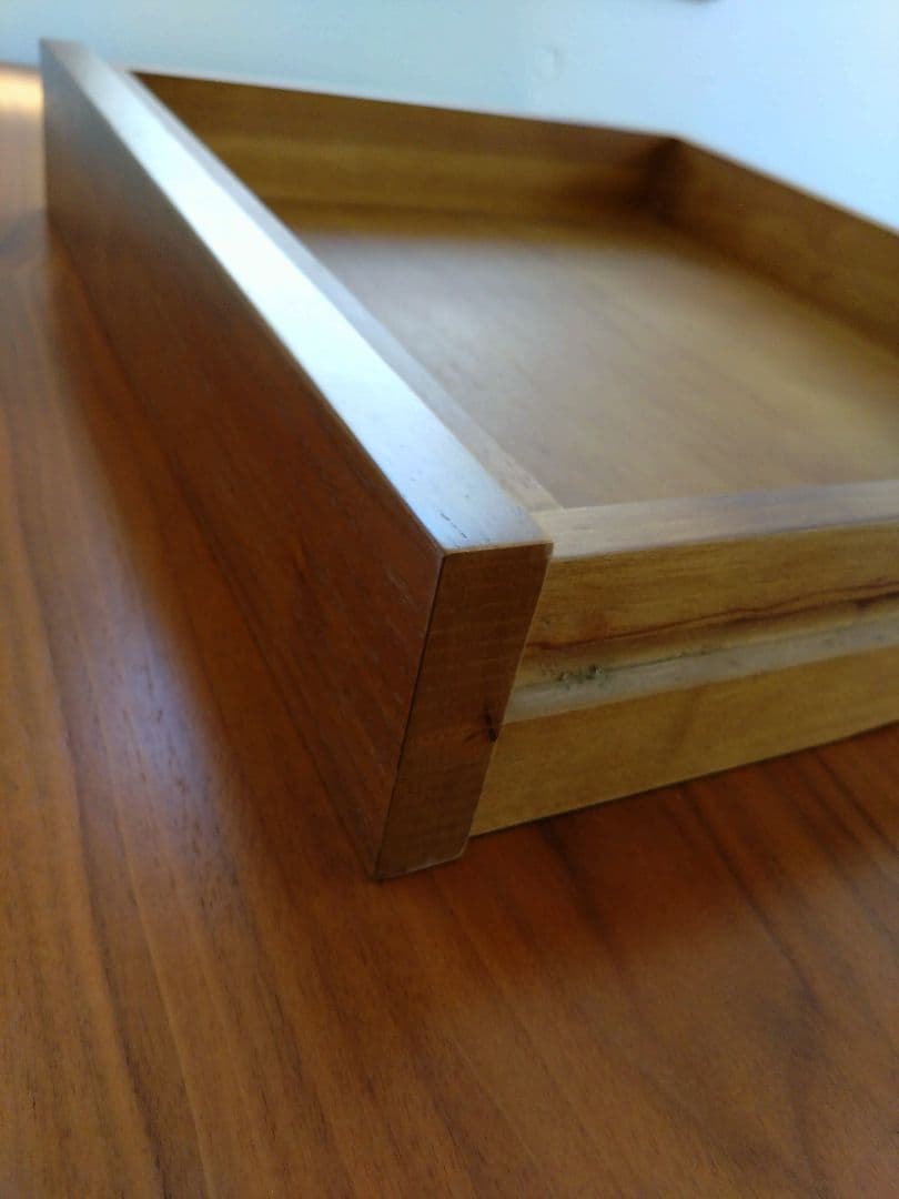 木製長方形デスク　学習机　勉強机　天然木　ウォルナット　茶色　ブラウン　おしゃれ