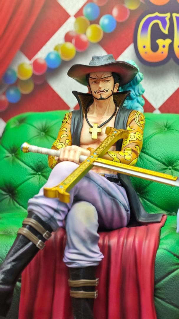 ワンピース クロスギルド ミホーク クロコダイル フィギュア ガレージキット