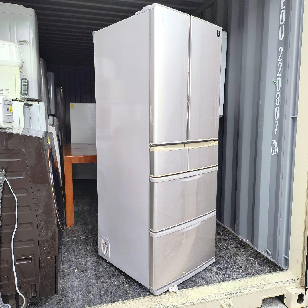 運搬取付無料！ジュエルシルバー・SHARP純正冷蔵庫！　完動品＆美品！