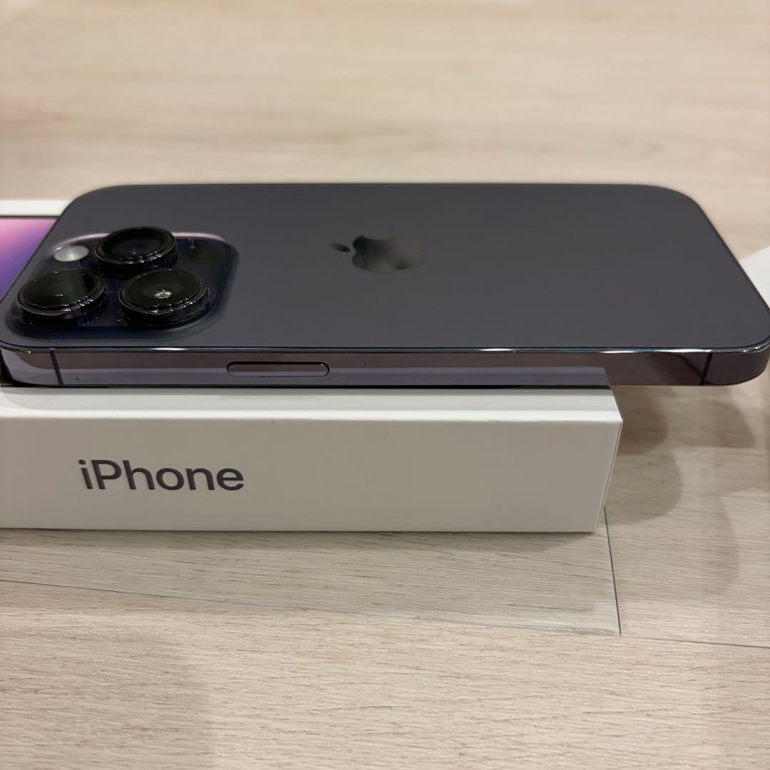Apple iPhone 14 Pro ディープパープル 本体　値下げしました。