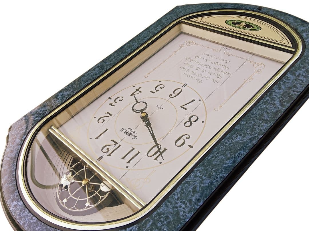 【美品】リズム時計工業 からくり時計 4MH744CZ