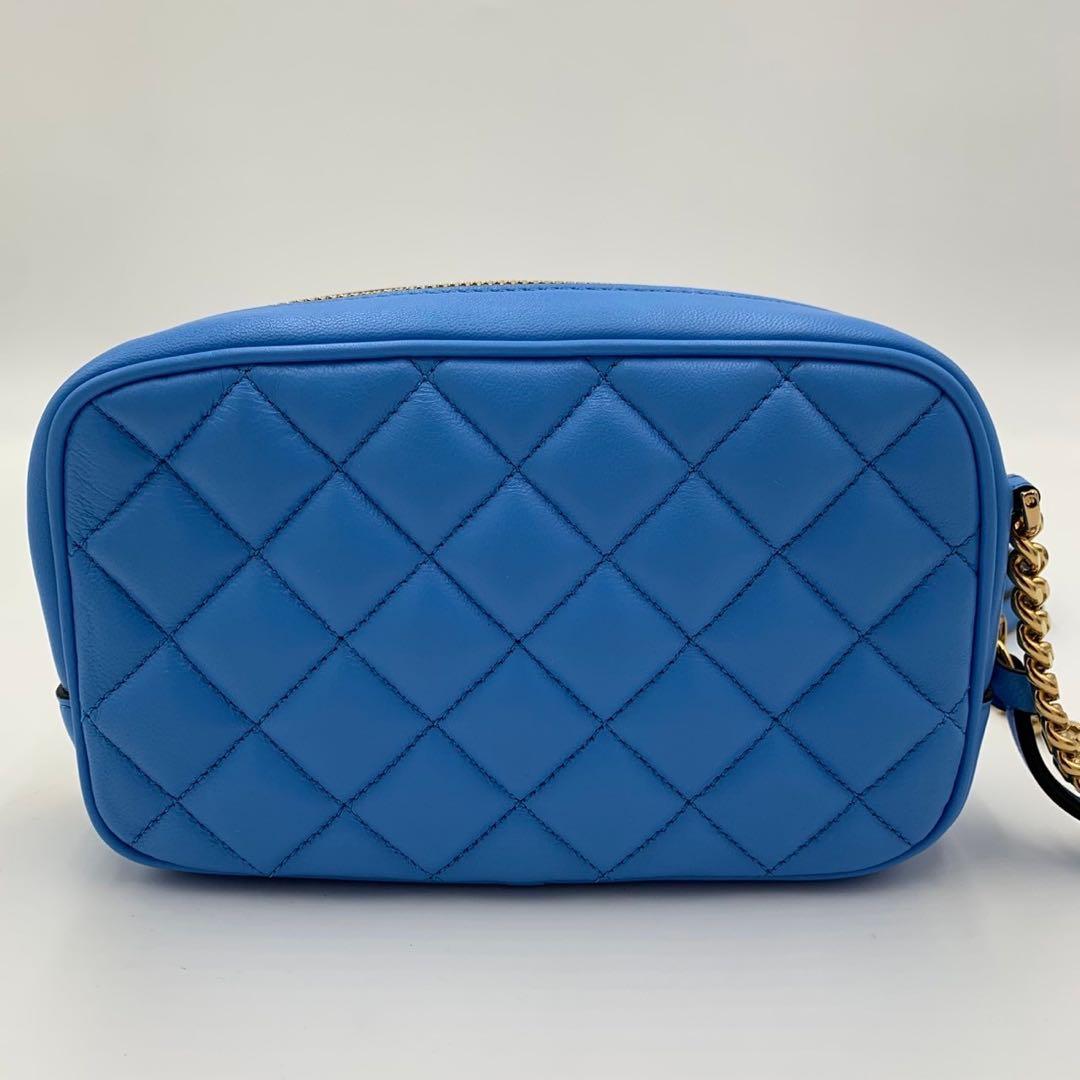 未使用保管品 ヴェルサーチ メデューサ チェーン ショルダーバッグ カメラバッグ