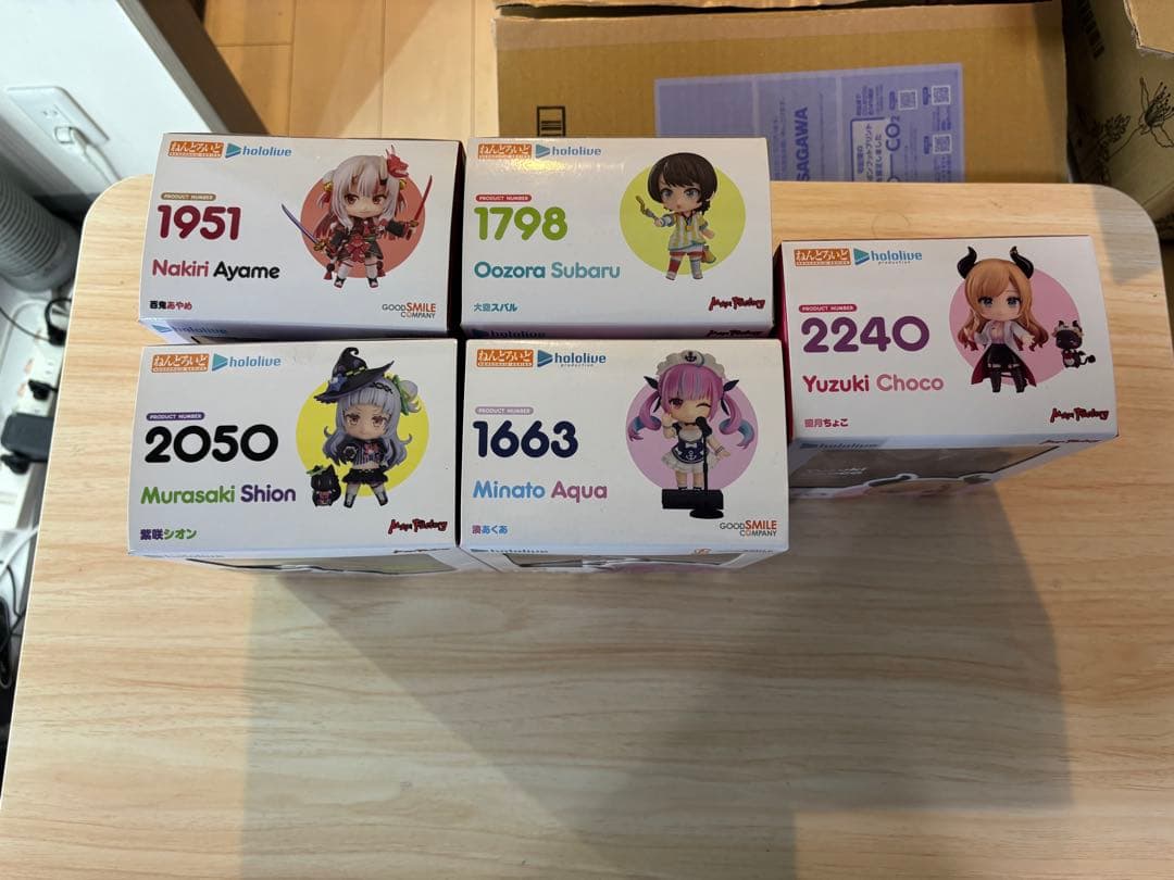 ホロライブ　ねんどろいど　2期生　5個セット