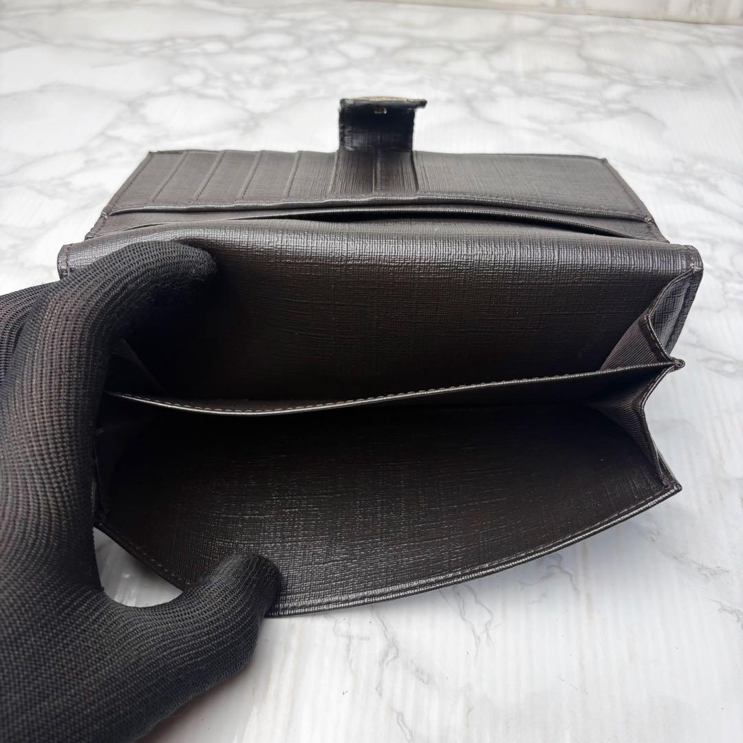 06 GUCCI 長財布 PVC 二つ折り財布 GGスプリーム uk6