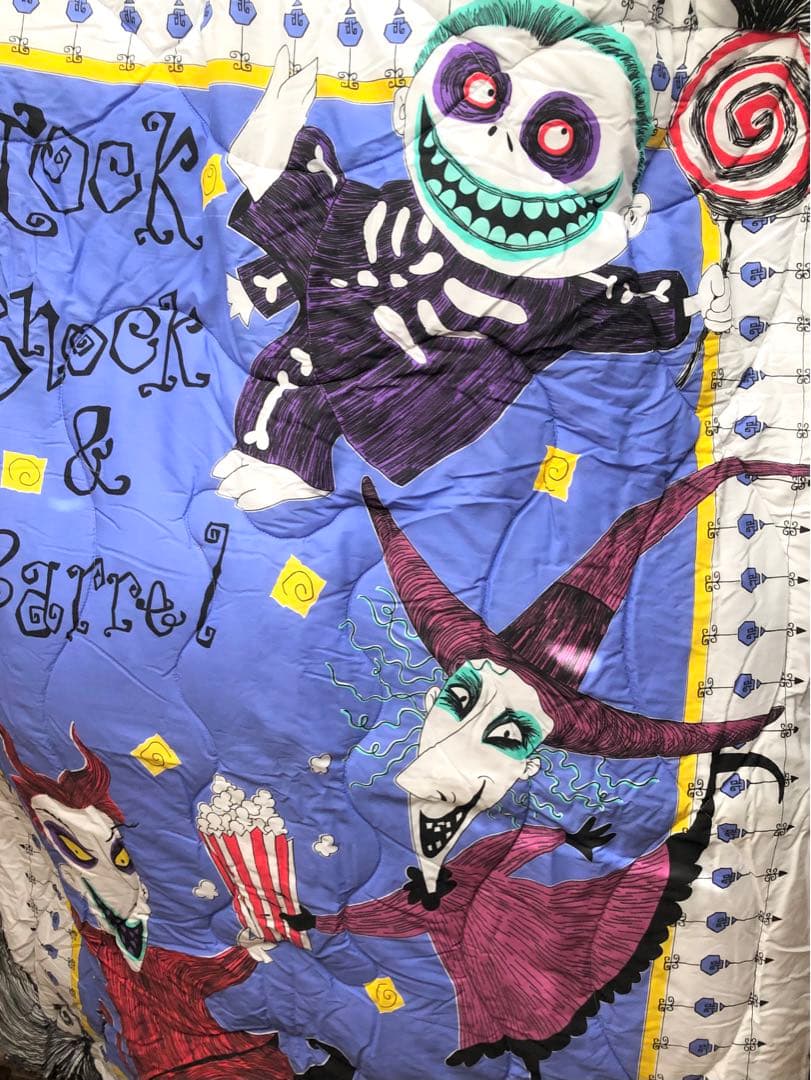 美品 32年前 ナイトメアビフォアクリスマス 掛け布団 ふとん