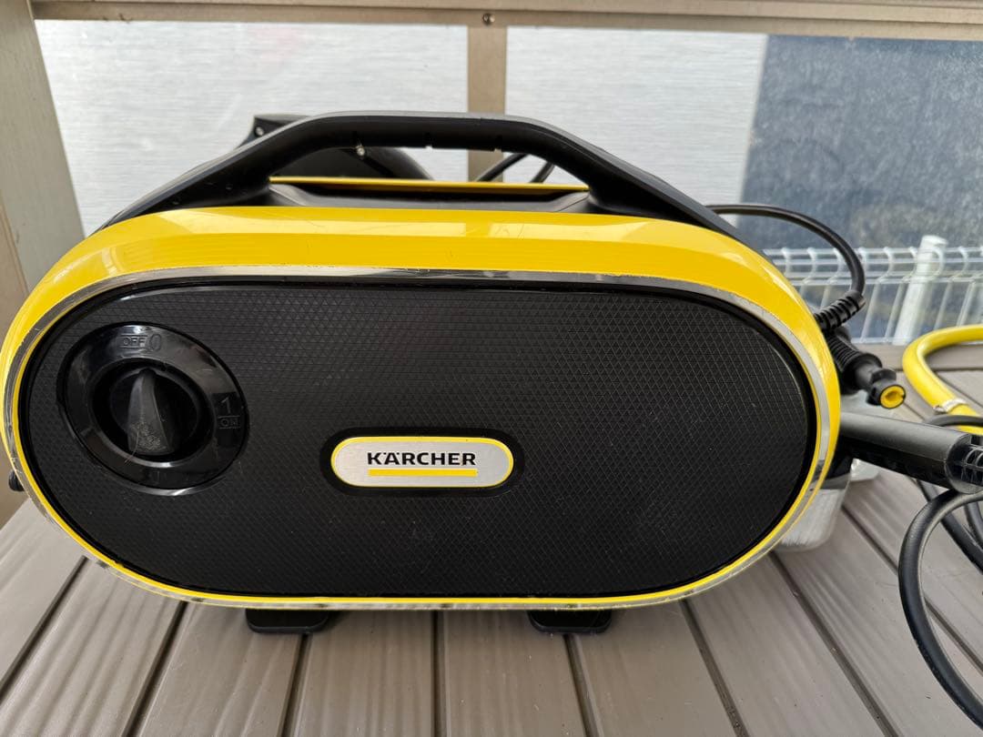 KARCHER 高圧洗浄機本体 イエロー/ブラック