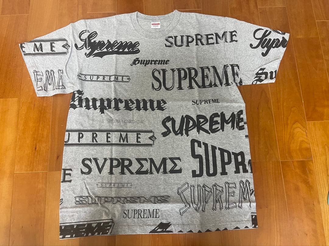 ミュージシャン Supreme Multi Logo Tee \"Heather Grey\" L