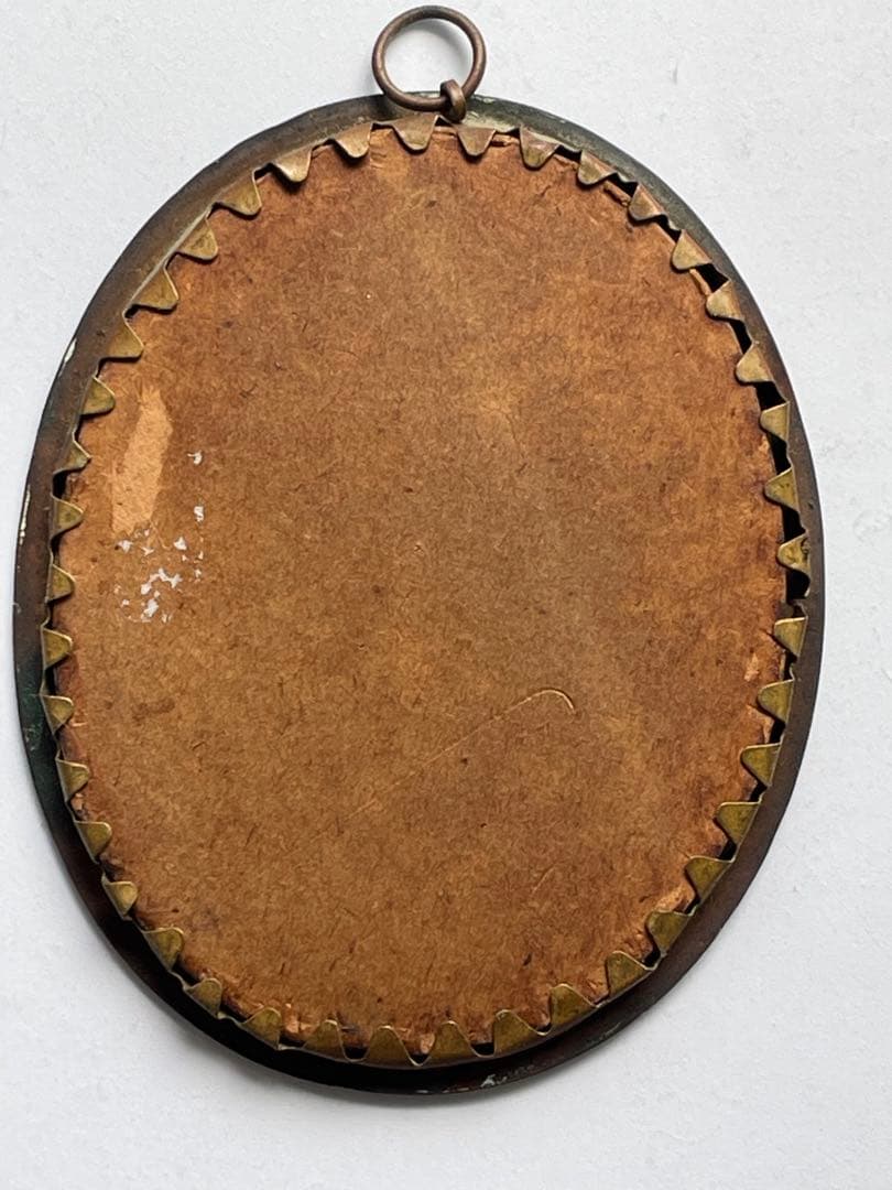 アンティーク ナポレオン ミニチュア絵画