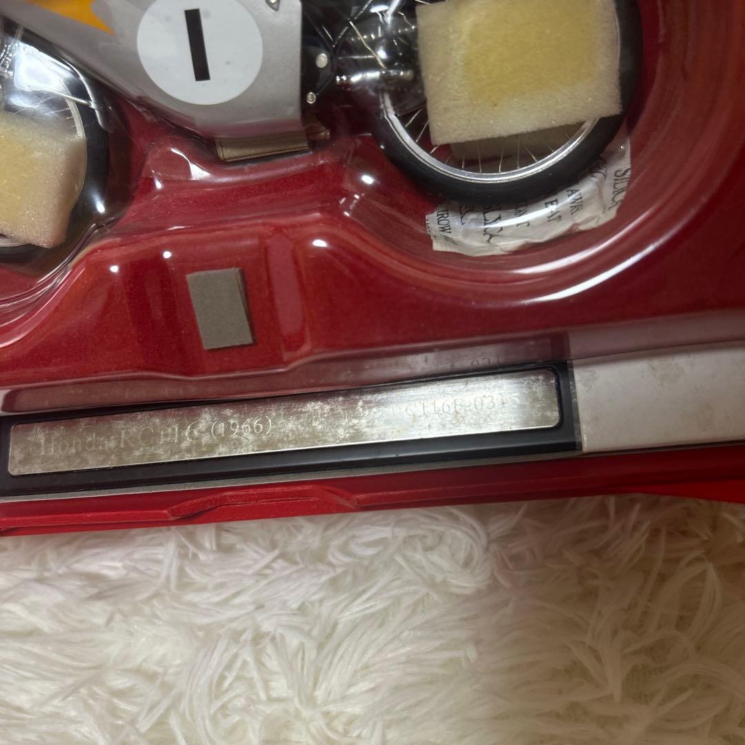 【美品】ホンダコレクションホール10周年 RC116ミニチュア シリアル番号打刻