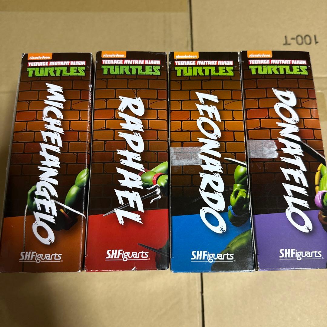 S.H.Figuarts タートルズ　全セット
