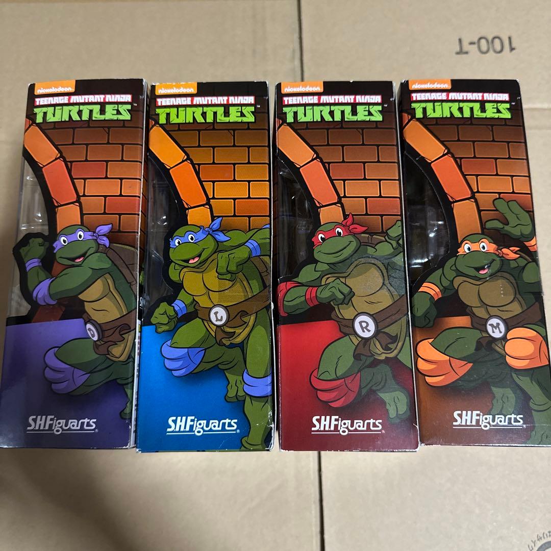 S.H.Figuarts タートルズ　全セット