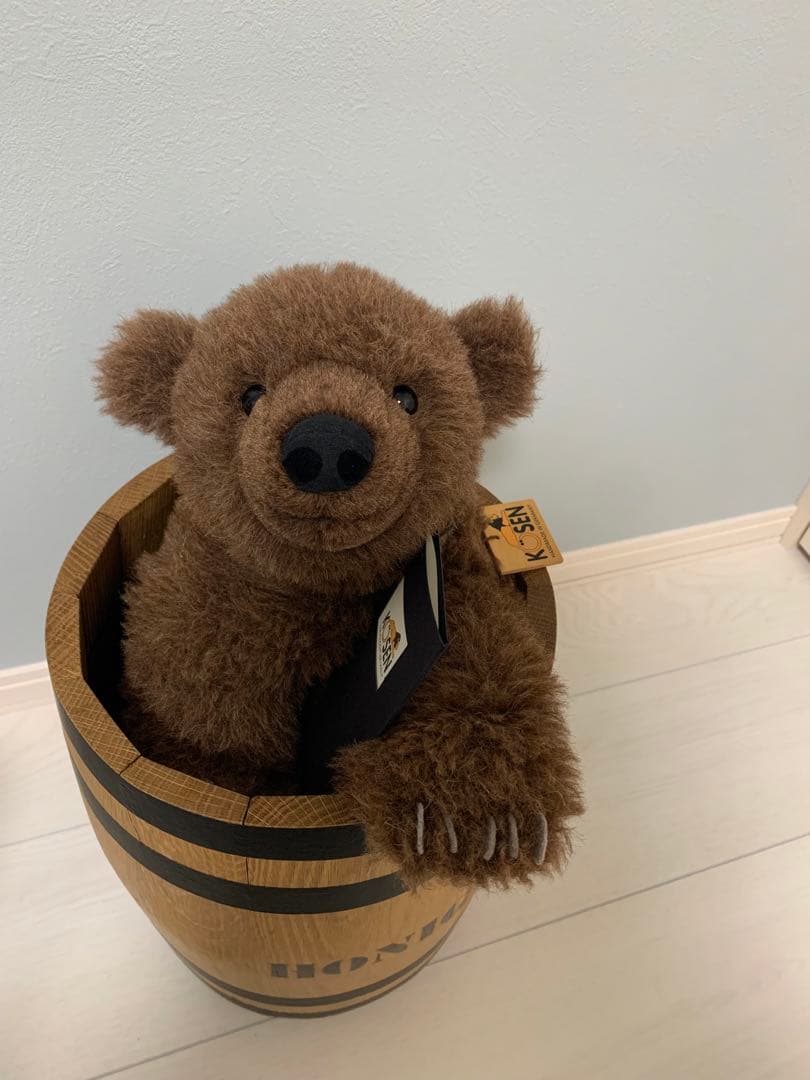 ケーセン社　限定300 ブラウンベアの子　樽付き　アルパカ