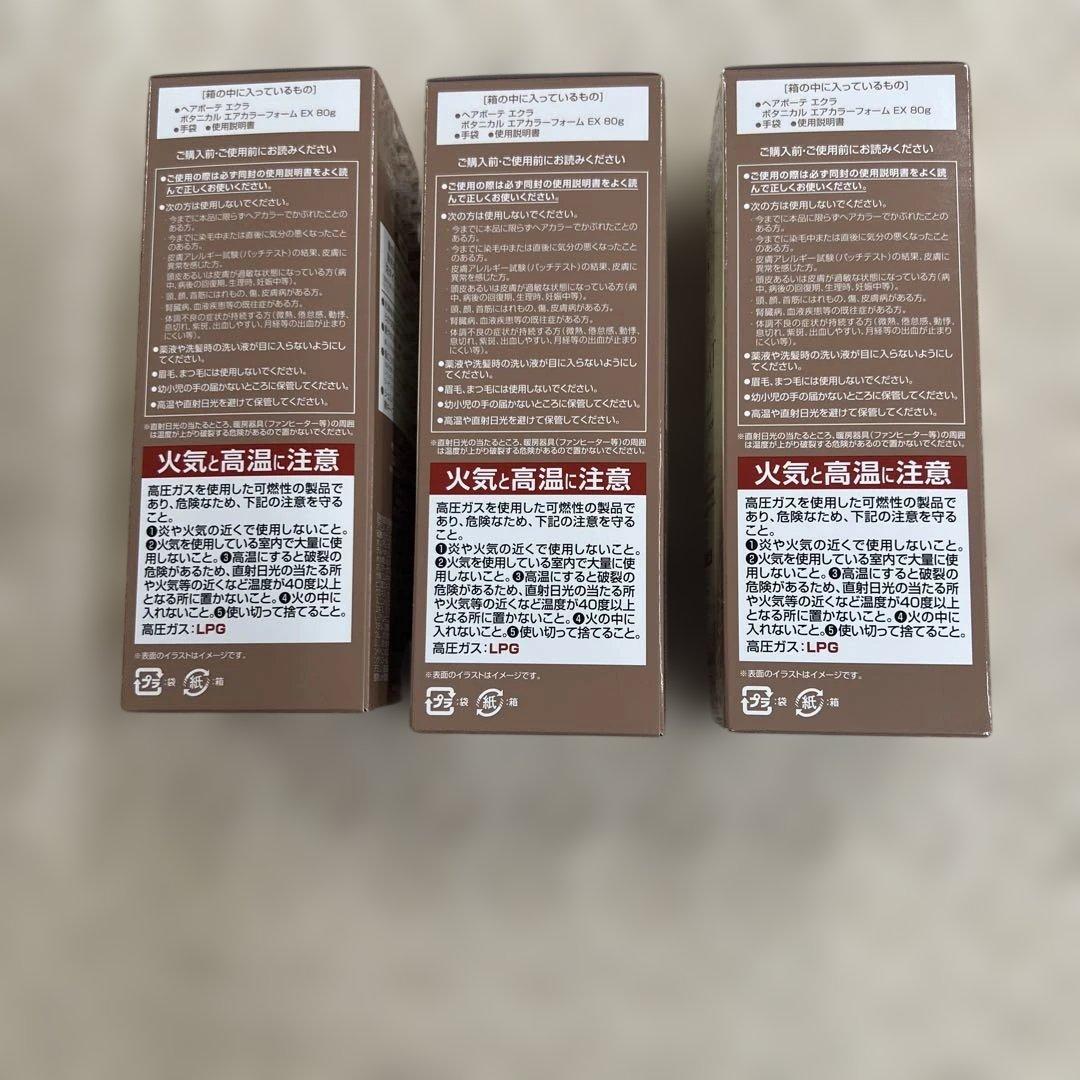 ヘアボーテ エクラ ボタニカル　 　エアカラーフォームEX 　（ライトブラウン）