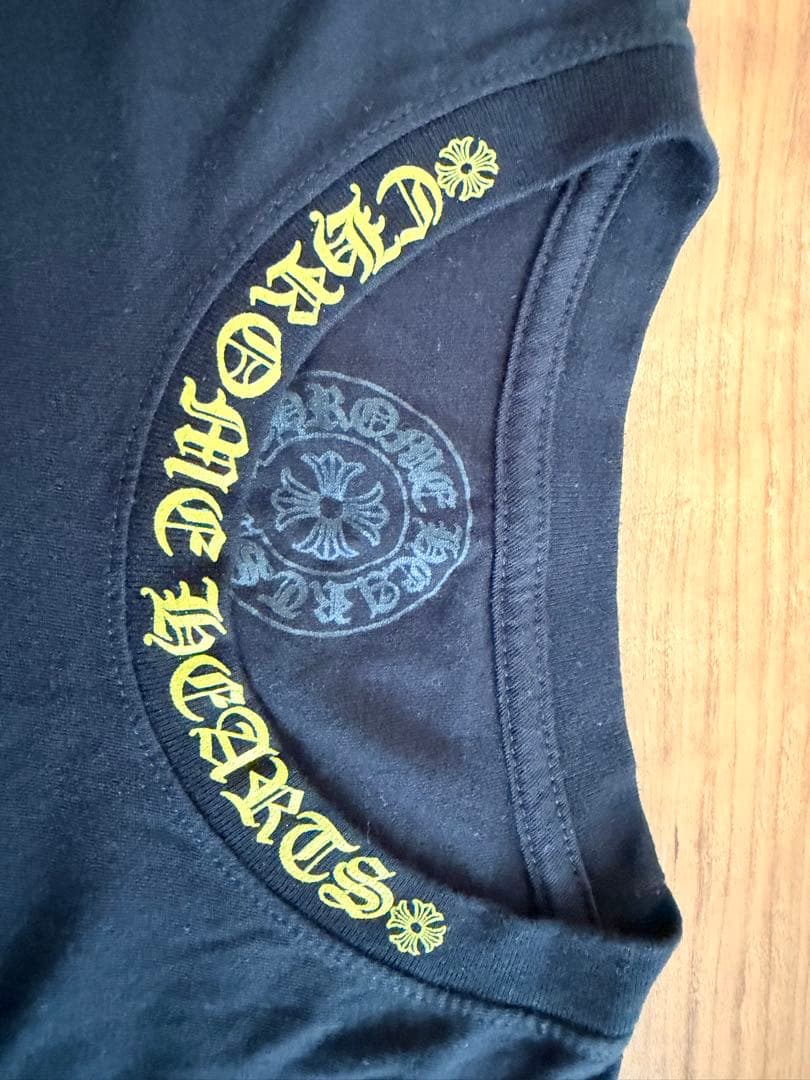 お値下げ中‼︎Chrome Hearts ネックロゴ ロングスリーブ Tシャツ