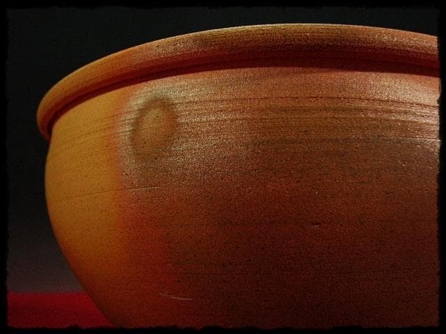 萬古 山本 太仙 曜変 建水 太仙窯 茶道具 窯変  na803