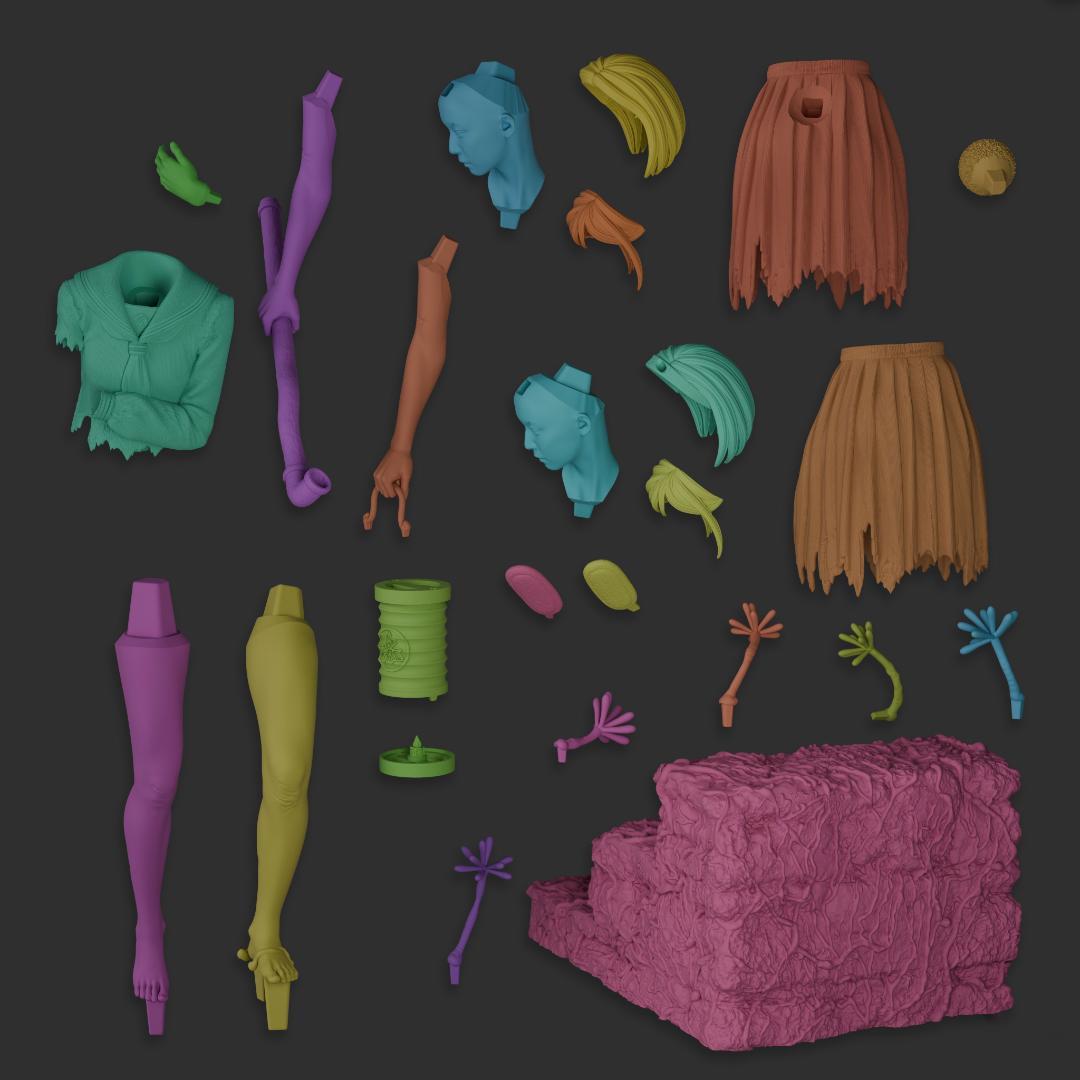 1/8　未塗装 未組立　フィギュア　ガレージキット　Silent Hill f