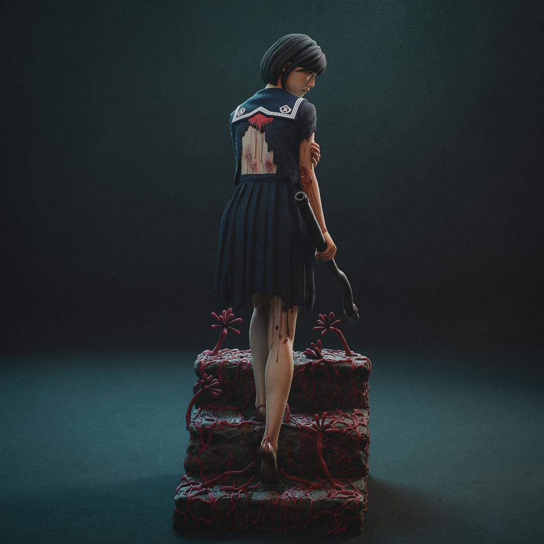 1/8　未塗装 未組立　フィギュア　ガレージキット　Silent Hill f