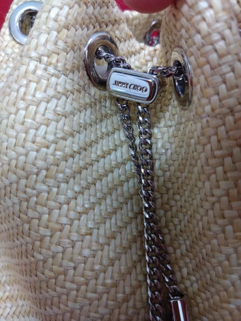 JIMMY CHOO BON BON 　バケット　ナチュラル　神崎恵　大草直子