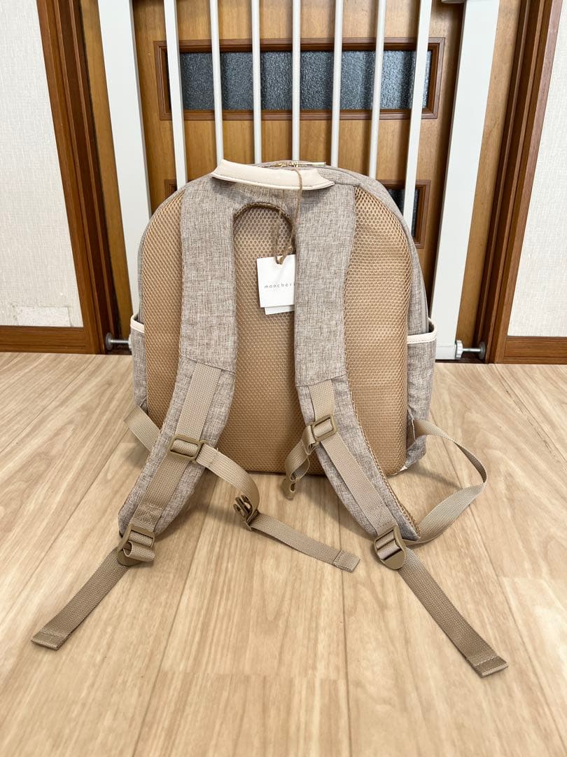 ＊タグ付モンシェリ　パイピングリュックキャリー＊