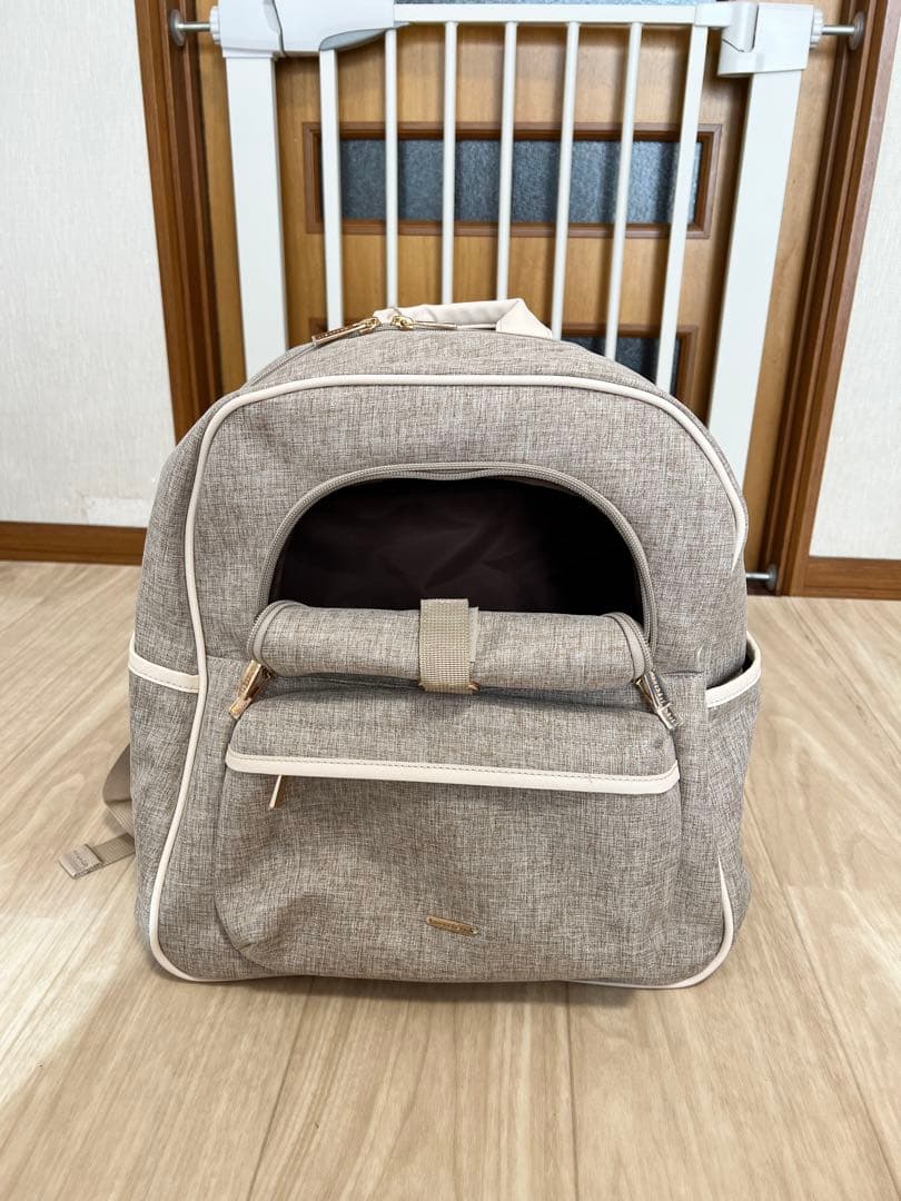 ＊タグ付モンシェリ　パイピングリュックキャリー＊