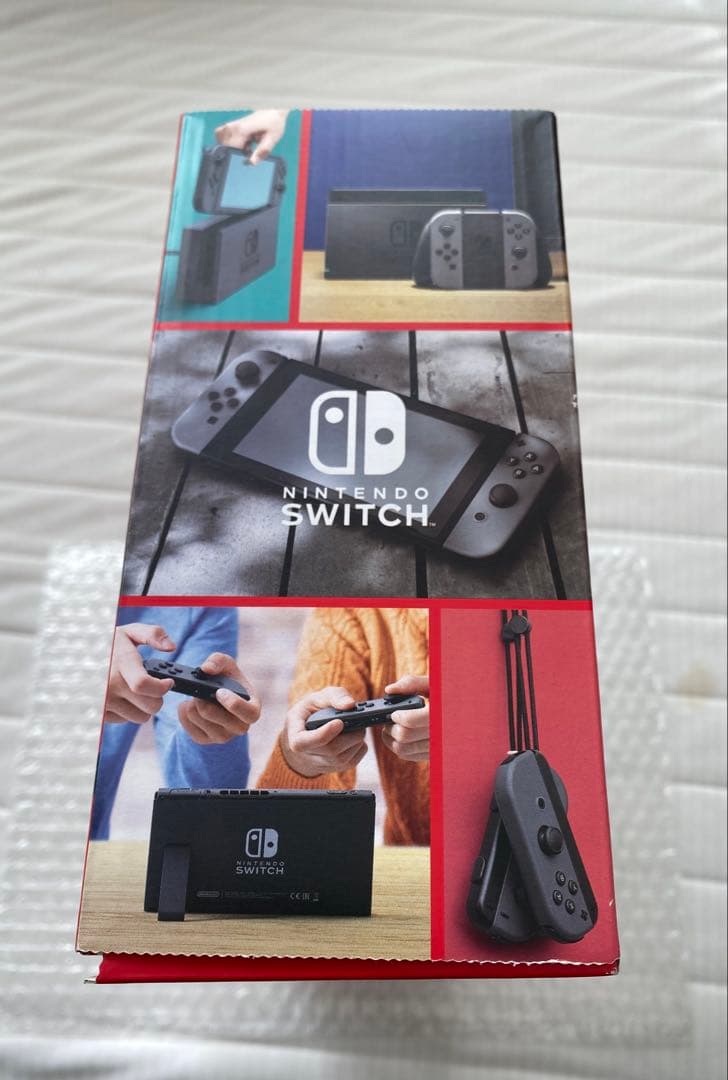 【完品】Nintendo Switch バッテリー強化 グレー