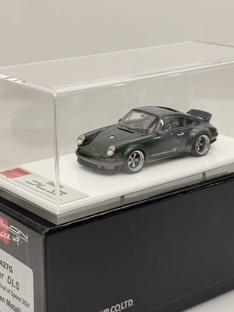 アイドロン 1/43 シンガー DLS 2021 オークグリーンメタリック