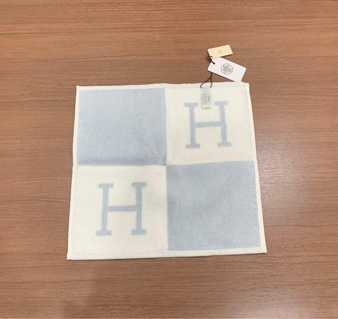 ★ 新品未使用タグ付き HERMES エルメス アヴァロン ハンドタオル