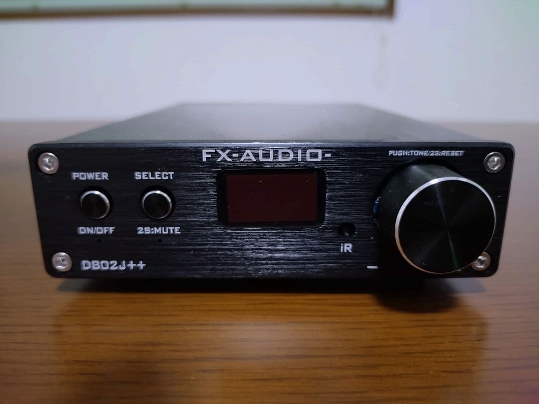 FX-AUDIO- D802J++ フルデジタルアンプ 極美品