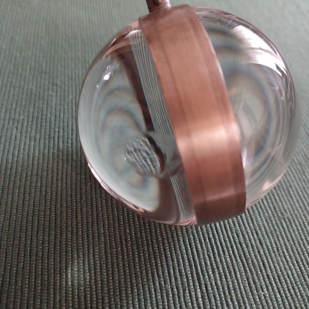 OMEGA オメガ 手巻き アンティーク 球体時計 クリスタル 置時計 稼動品