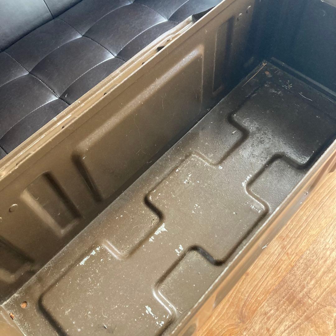 ミリタリーボックス イギリス軍 アンモ缶 弾薬かケース ギアケース お道具箱